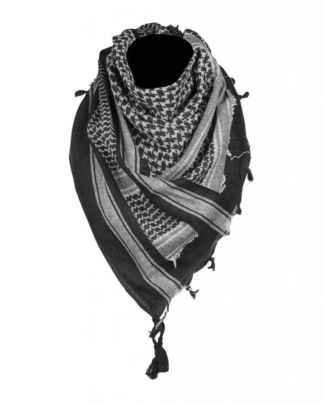 Shemagh black/white