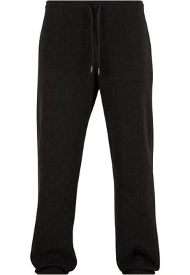 Jacquard Velvet Wide Sweatpants