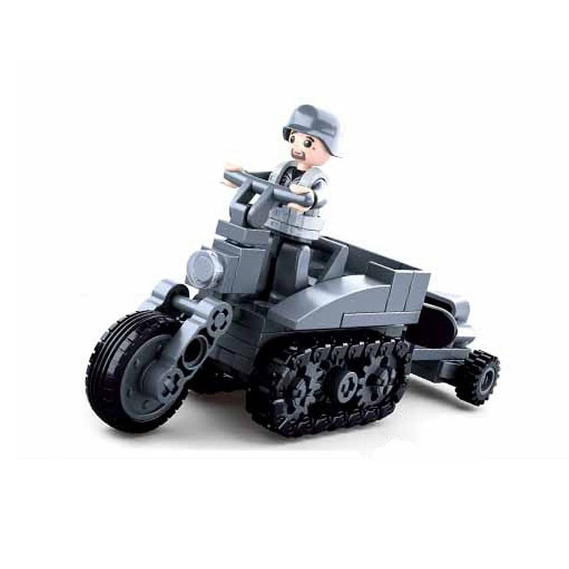 German Army Half crawler type motorcycle - Sluban - M38-B0680B