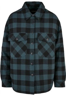 Ladies Flanell Padded Overshirt