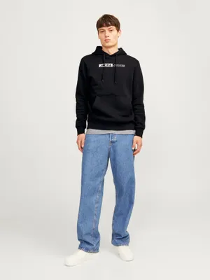 Jack & Jones Hoodie Med Känguruficka
