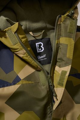 Wind jacket fleece lined M90 camo