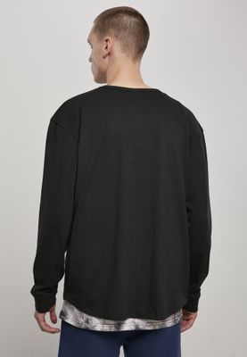 Men's long-sleeved cotton sweater