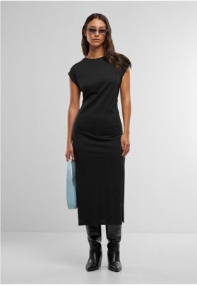 Ladies Viscose Extended Shoulder Dress