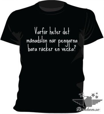 Månadslön T-shirt