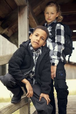 Teddy jacket black - Child