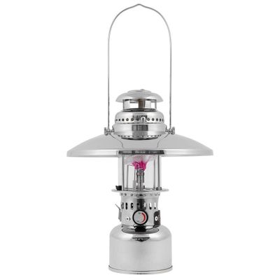 Gas lamp with piezo ignition