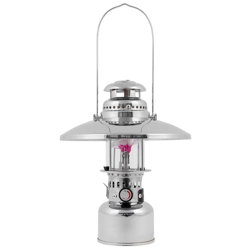 Gaslampe med piezo -tænding