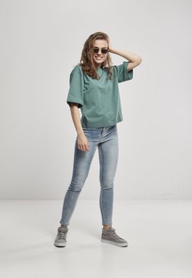 Oversize t-shirt with high neck lady