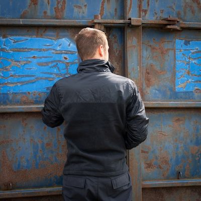 MA-1 fleece bomber jacket