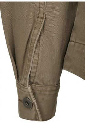 Shirt jacket in oversize women