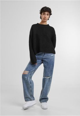 Ladies Wide Basic Oversized Sweater