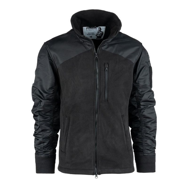 MA-1 fleece bomber jacket