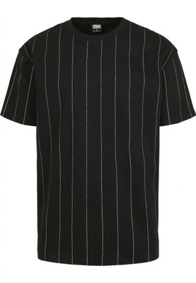 Oversize pinstripe T-shirt
