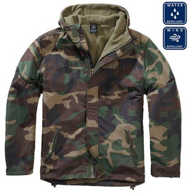 Foret vindjakke i camouflage