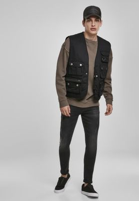 Worker vest cotton fabric