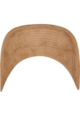 Suede Leather Trucker Cap