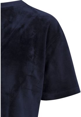 Short top in velvet pond