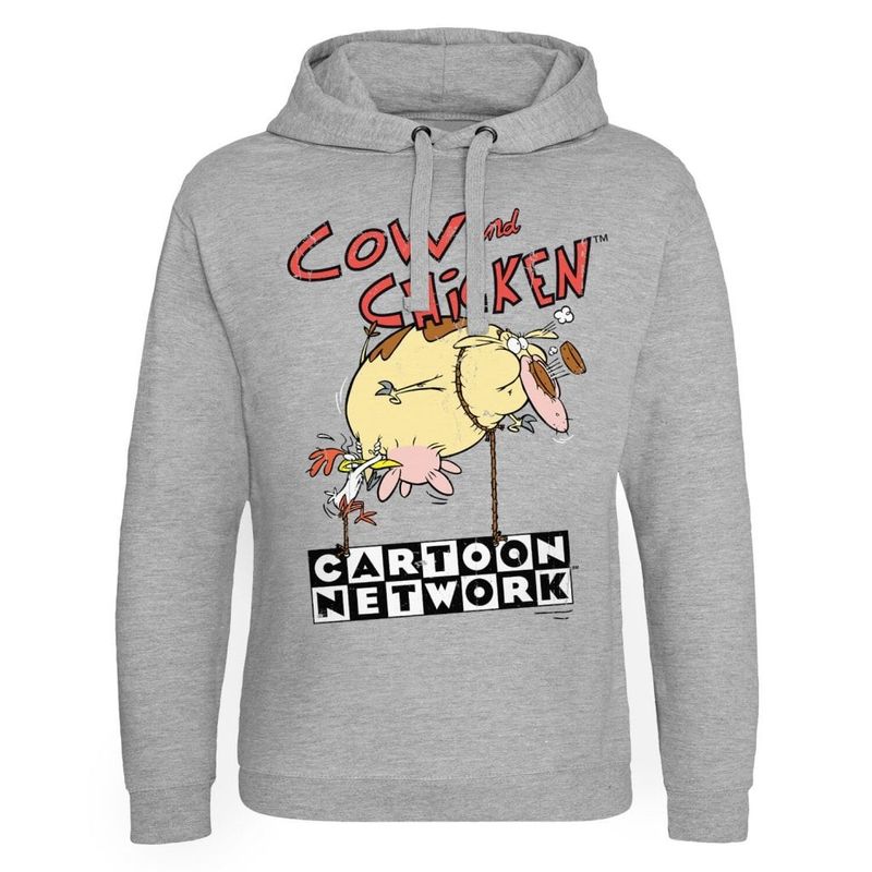Cow and Chicken Balloon Epic Hoodie Men