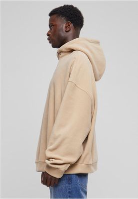 Oversized Polar Fleece Half Zip Hoody