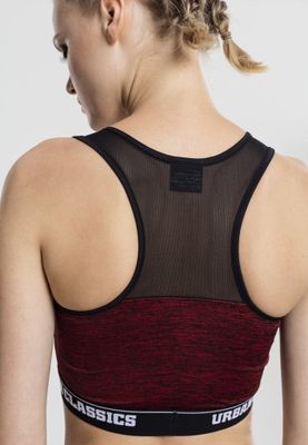Ladies Active Melange Logo Bra