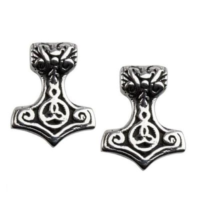 Thors hammer øreringe