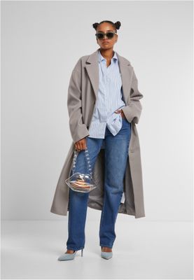 Oversized Randig Blus för Kvinnor