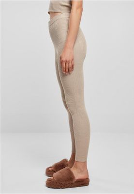 Ladies Rib Knit Leggings