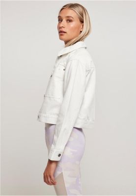 Ladies Short Boxy Worker Jacket