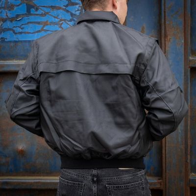 SECURITY jacket with liner and zip-off sleeves