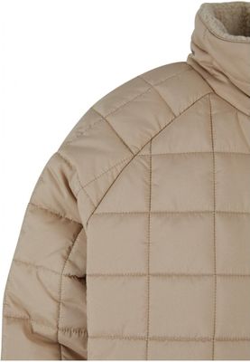 Women's long quilted jacket