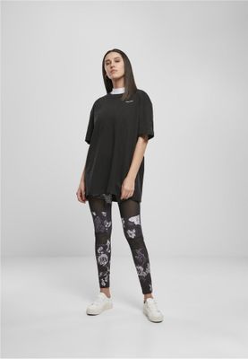 Mørkeblomstrede leggings