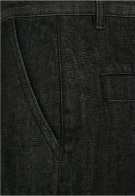 Organic cargo shorts in jeans for men