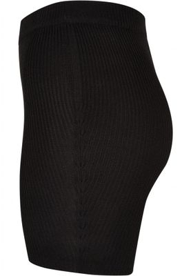 Ladies Rib Knit Shorts