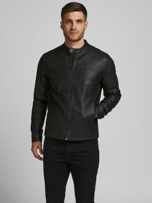 Black biker jacket