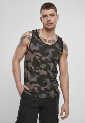 Mens camo Tank Top