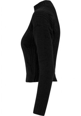 Sweater with braid pattern lady