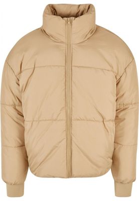 Oversize puffer jacket in short model men