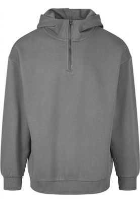 Zipped High Neck Hoody
