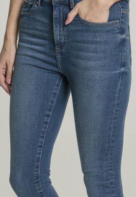 High waisted jeans