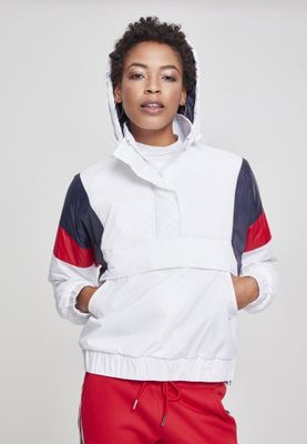 Three-color anorak lady