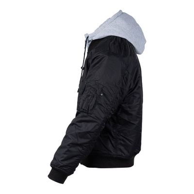 MA-1 hooded bomber jacket