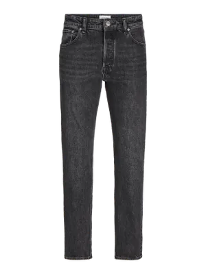 Svarta relaxed fit jeans herr - CHRIS