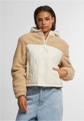 Sherpa Crinkle Nylon Mix Jacket
