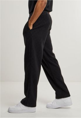 Jacquard Velvet Wide Sweatpants