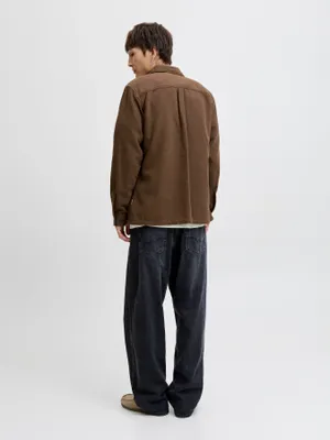 Overshirt med skjortkrage