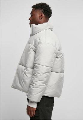 Oversize puffer jacket in short model men