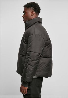 Oversize puffer jacket in short model men