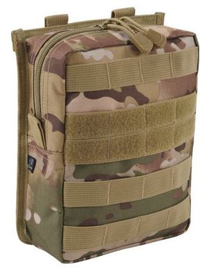 Pouch cross MOLLE camo