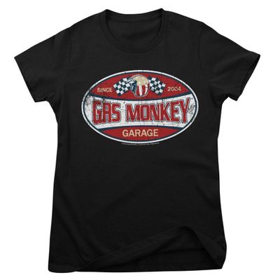 Gas Monkey Garage Since 2004 Label Girly Tee